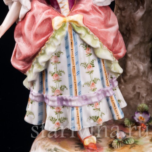 Пара под деревом, Volkstedt, Германия, кон. 19 в