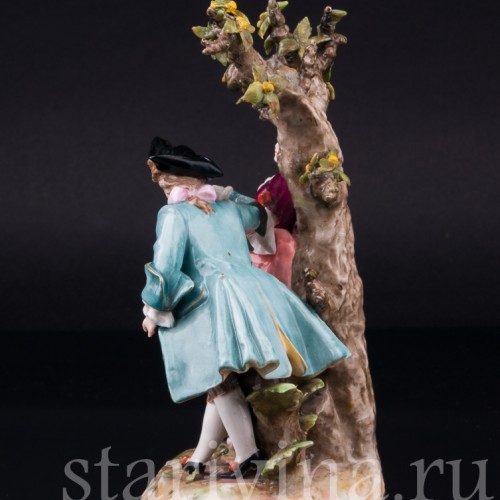 Пара под деревом, Volkstedt, Германия, кон. 19 в