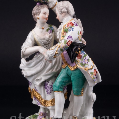 Танцующая пара с венком, Meissen, Германия, 19 в
