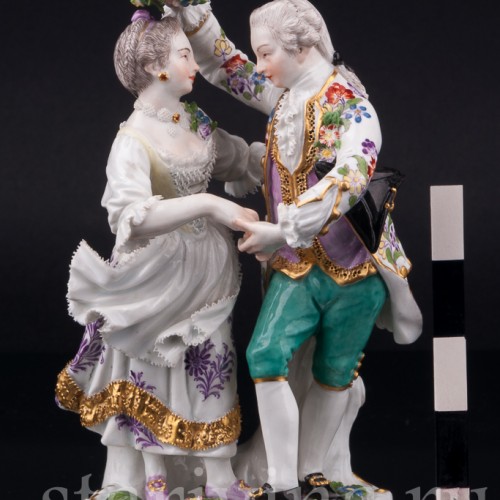 Танцующая пара с венком, Meissen, Германия, 19 в