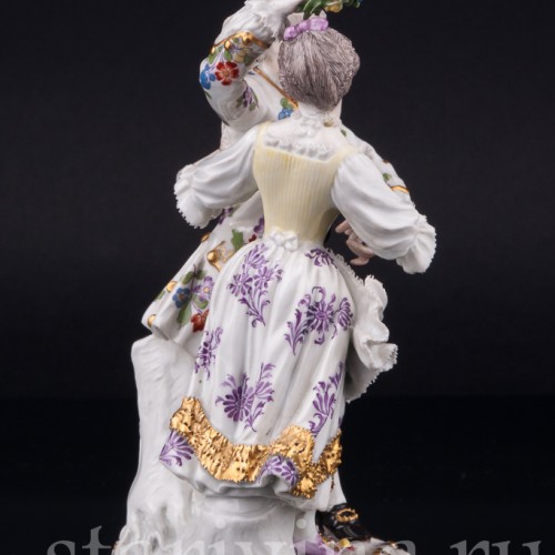 Танцующая пара с венком, Meissen, Германия, 19 в