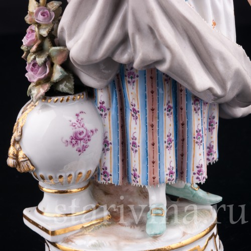 Садовница, Meissen, Германия, 19 в