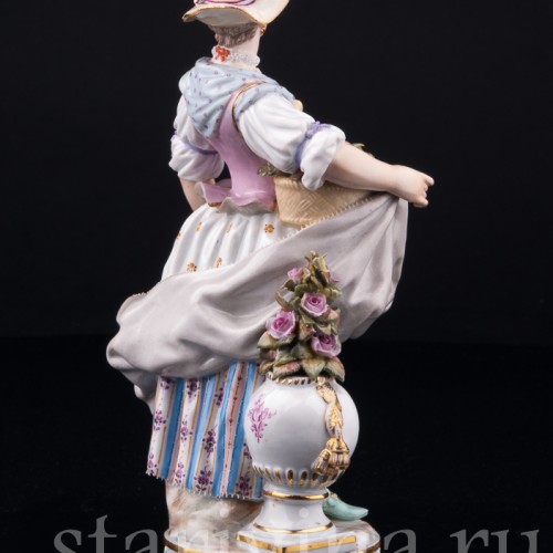 Садовница, Meissen, Германия, 19 в