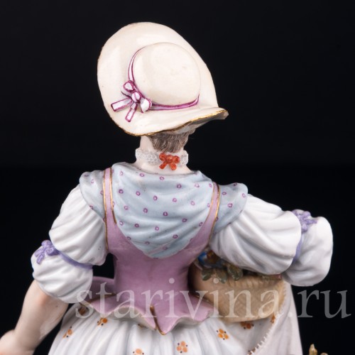 Садовница, Meissen, Германия, 19 в