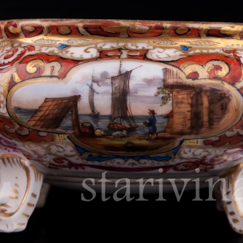 Шкатулка с морскими сценами, Helena Wolfsohn, Германия, кон. 19 в