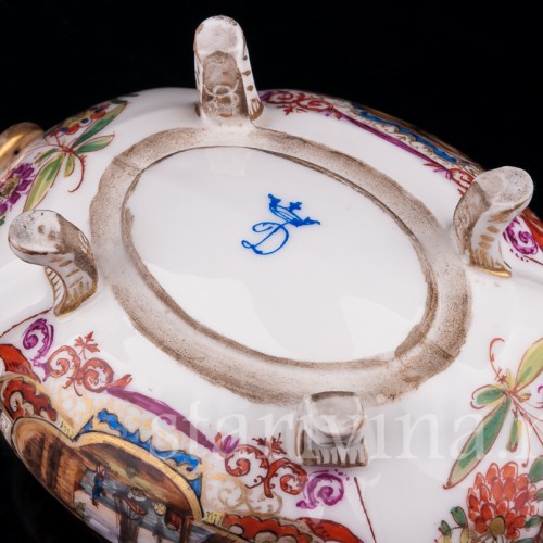 Шкатулка с морскими сценами, Helena Wolfsohn, Германия, кон. 19 в