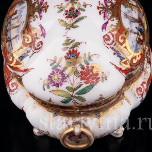 Шкатулка с морскими сценами, Helena Wolfsohn, Германия, кон. 19 в