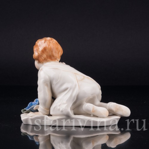 Малыш с цветами, Karl Ens, Германия, 1920-30 гг