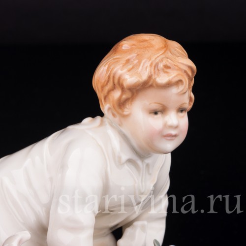 Малыш с цветами, Karl Ens, Германия, 1920-30 гг