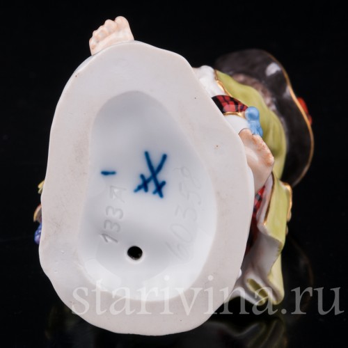 Мальчик с виноградом, Meissen, Германия, вт. пол. 20 в