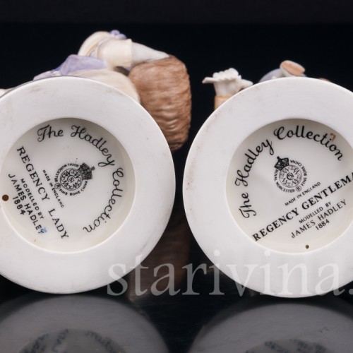 Пара на прогулке, Royal Worcester, Великобритания, вт. пол. 20 в