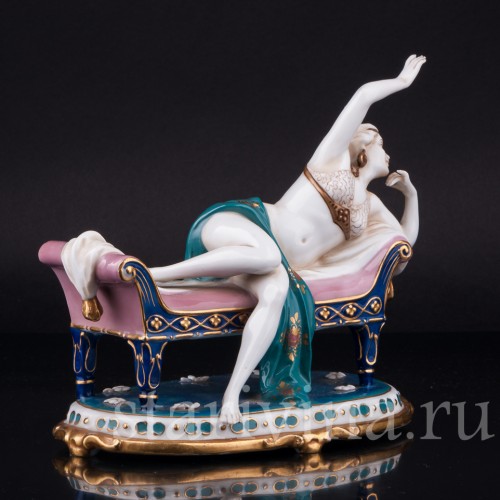 Одалиска на кушетке, E. A. Muller, Германия, 1920-30 гг