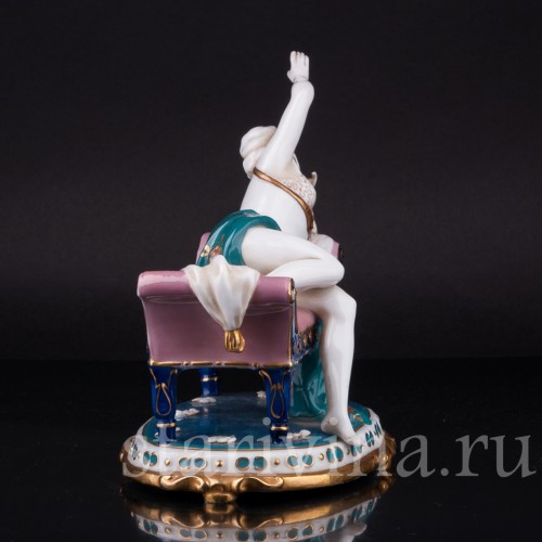 Одалиска на кушетке, E. A. Muller, Германия, 1920-30 гг