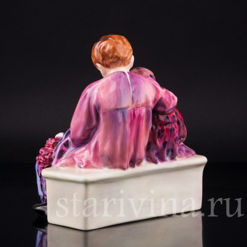 Дети продавцы цветов, Royal Doulton, Великобритания, вт. пол. 20 в