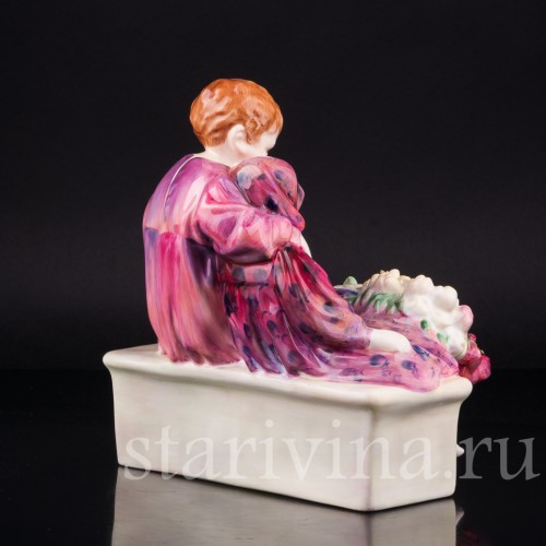 Дети продавцы цветов, Royal Doulton, Великобритания, вт. пол. 20 в