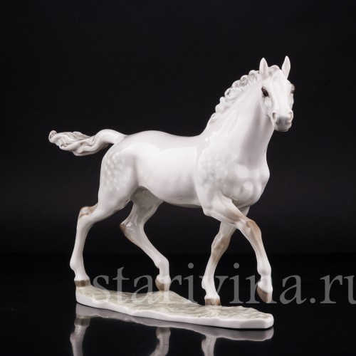 Лошадь в яблоках, Hutschenreuther, Германия, 1970 гг