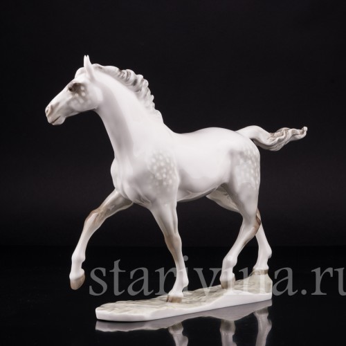 Лошадь в яблоках, Hutschenreuther, Германия, 1970 гг