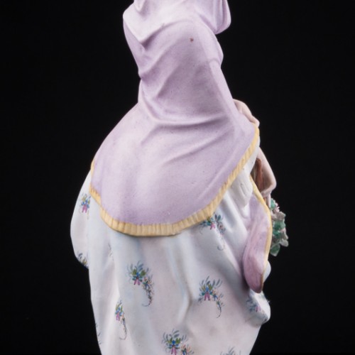 Дама с букетом, Франция, 19 в