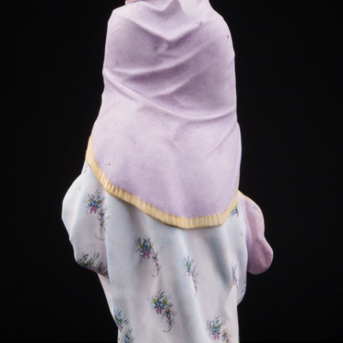 Дама с букетом, Франция, 19 в