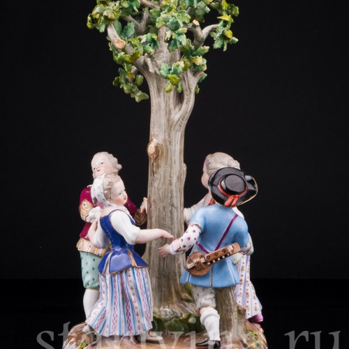 Хоровод под деревом, Meissen, Германия, 19 в