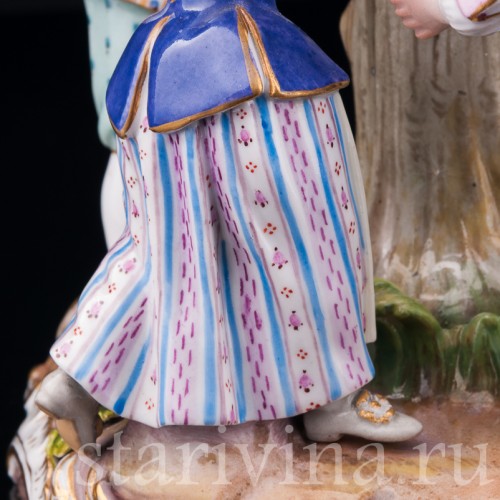 Хоровод под деревом, Meissen, Германия, 19 в