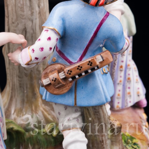 Хоровод под деревом, Meissen, Германия, 19 в