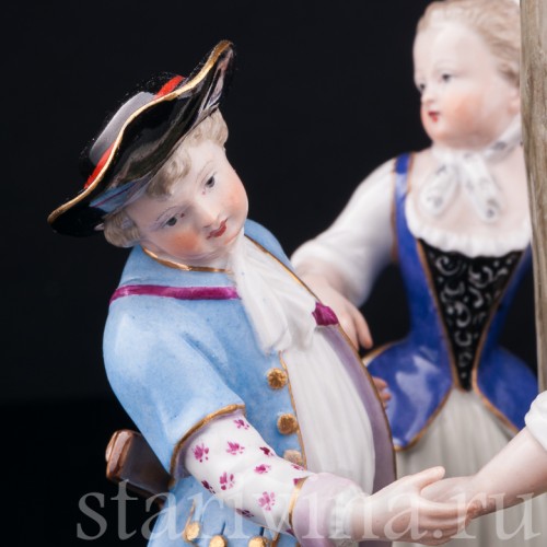 Хоровод под деревом, Meissen, Германия, 19 в