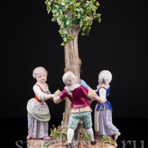 Хоровод под деревом, Meissen, Германия, 19 в