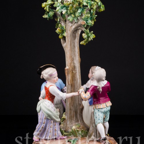 Хоровод под деревом, Meissen, Германия, 19 в
