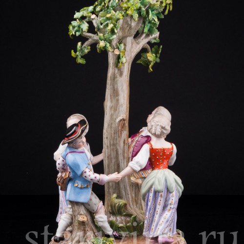 Хоровод под деревом, Meissen, Германия, 19 в