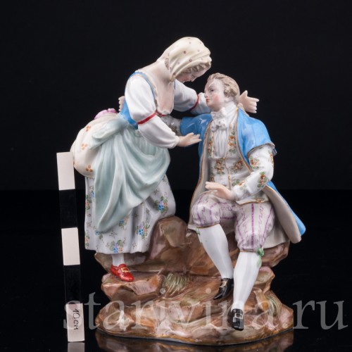 Влюбленная пара, Meissen, Германия, 19 в