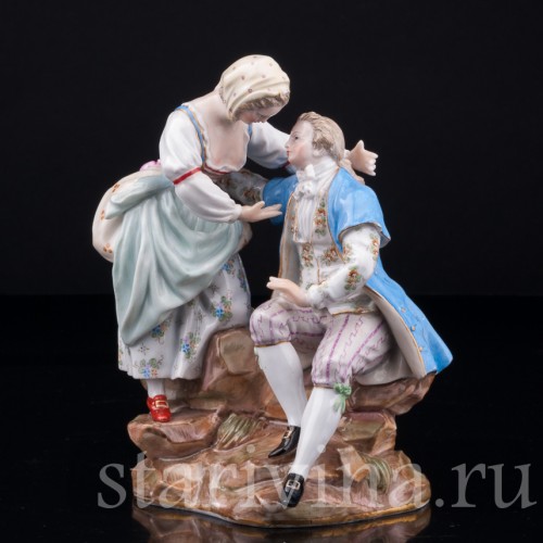 Влюбленная пара, Meissen, Германия, 19 в