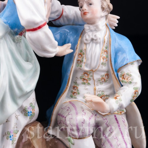 Влюбленная пара, Meissen, Германия, 19 в