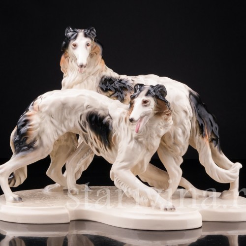 Две борзые, Cortendorf, Германия, сер. 20 в