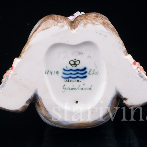 Статуэтка Мальчик из Гренландии, Royal Copenhagen, Дания, пер. пол. 20 в.