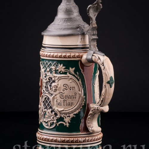 Пивная кружка В таверне, 1 л, Albert Jacob Thewalt, Германия