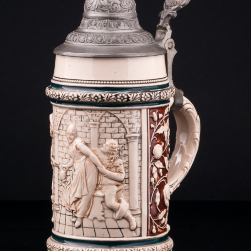 Пивная кружка 0,5 л, Reinhold Hanke, Германия, нач. 20 в