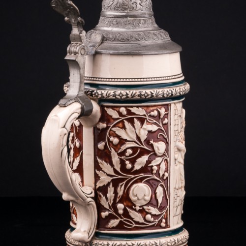 Пивная кружка 0,5 л, Reinhold Hanke, Германия, нач. 20 в