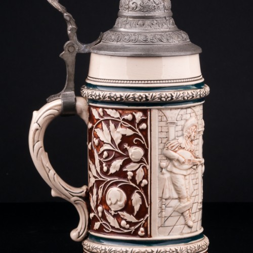 Пивная кружка 0,5 л, Reinhold Hanke, Германия, нач. 20 в