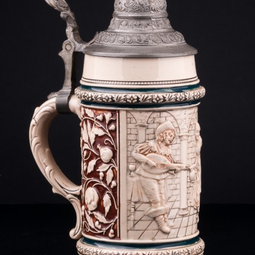 Пивная кружка 0,5 л, Reinhold Hanke, Германия, нач. 20 в