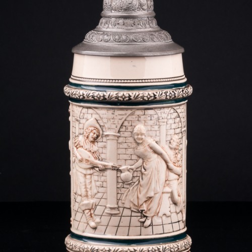 Пивная кружка 0,5 л, Reinhold Hanke, Германия, нач. 20 в