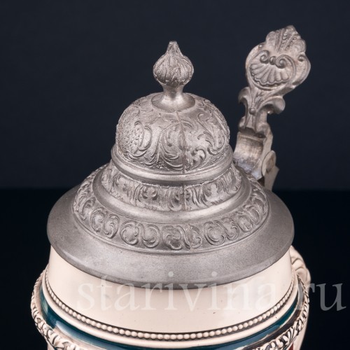 Пивная кружка 0,5 л, Reinhold Hanke, Германия, нач. 20 в