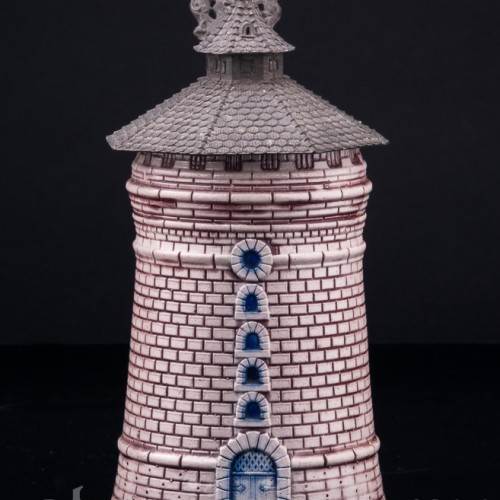 Пивная кружка "Башня" 1/2 л, Theodor Wieseler, Германия, кон. 19 в