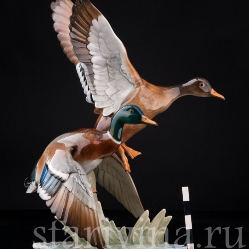 Взлетающие утки, Hutschenreuther, Германия, 1970 гг