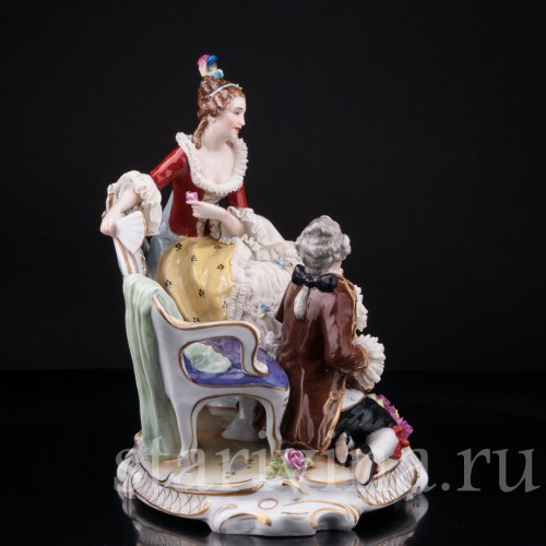 Песня любви, кружевная, E. A. Muller, Германия, нач. 20 в