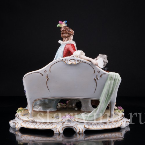 Песня любви, кружевная, E. A. Muller, Германия, нач. 20 в