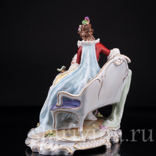 Песня любви, кружевная, E. A. Muller, Германия, нач. 20 в