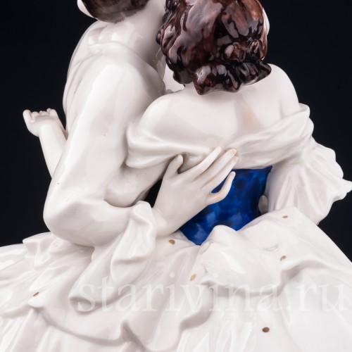 Арлекин и Коломбина, Volkstedt, Германия, нач. 20 в