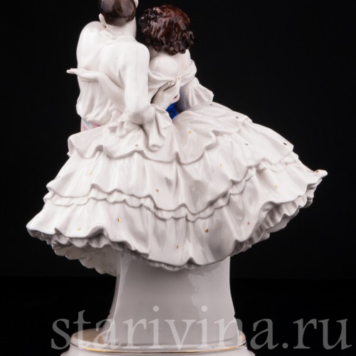 Арлекин и Коломбина, Volkstedt, Германия, нач. 20 в