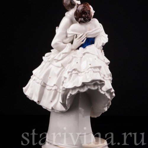 Арлекин и Коломбина, Volkstedt, Германия, нач. 20 в